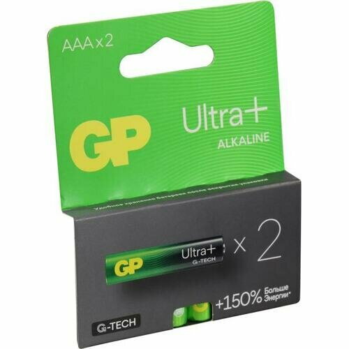 Батарейки Gp Ultra Plus 24AUPA21-2CRSB2
