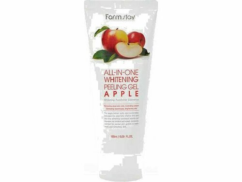 Пилинг для лица Farm Stay ALL-IN-ONE REFRESH PEELING GEL APPLE