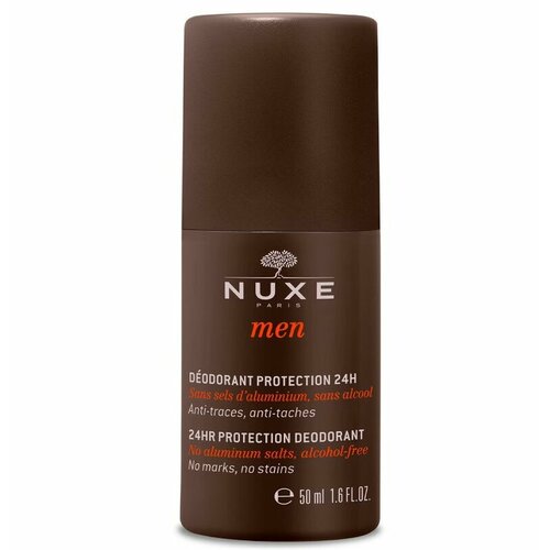 Nuxe Men - Мужской дезодорант 24ч, 50 мл 100g 1000g best quality cosmetic emulsifier cetearyl glucoside 100g 1000g best quality cosmetic emulsifier cetearyl glucoside