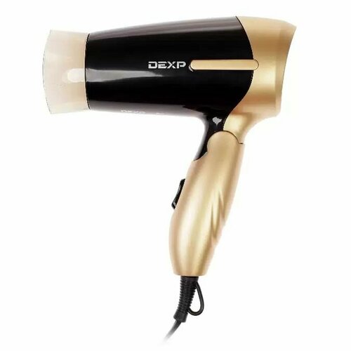 Фен DEXP Hairdryer BA-200 бежевый/черный