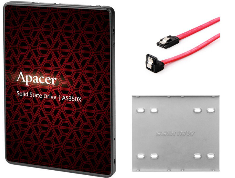 Накопитель SSD 2.5'' Apacer Panther AS350X ver. 2.0, SATA III, 3D TLC, 512 ГБ - фото №20