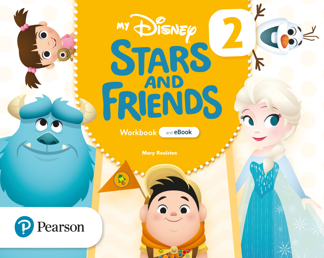 My Disney Stars and Friends 2 Workbook with eBook Рабочая тетрадь - фото №9