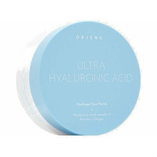 Гидрогелевые патчи с гиалуроновой кислотой ORJENA Ultra Hyaluronic Acid Hydrogel Eye Patches гидрогелевые патчи с гиалуроновой кислотой orjena ultra hyaluronic acid hydrogel eye patches 60 шт