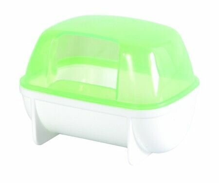 HOMEPET Купалка для мелких грызунов 10,2 см х 7,2 см х 7,2 см /
