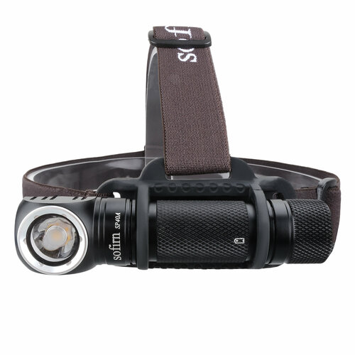 Налобный фонарь Sofirn SP40A LH351D 1200-Люмен, 5300K (комплект с аккумулятором 18650 Li-Ion)