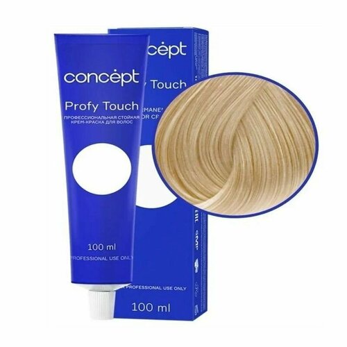 Concept Profy touch стойкая крем-краска, 12.77 экстра светлый интенсивно бежевый, 100 мл