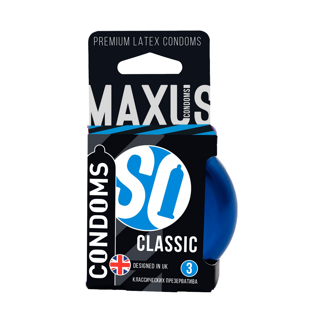 Презервативы MAXUS Classic классические 3 шт
