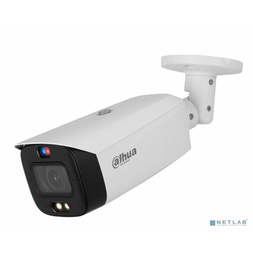 DAHUA Видеонаблюдение DAHUA DH-IPC-HFW3849T1P-ZAS-PV Уличная цилиндрическая IP-видеокамера TiOC с ИИ и активным сдерживанием 8Мп 128 CMOS моторизованный объектив 27135мм 5x видеоаналитика ИК 50м LED 40м Белый 3112500₽