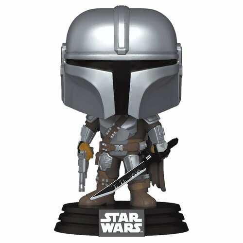 Фигурка Funko POP! Bobble Star Wars Mandalorian S9 The Mandalorian w/Darksaber (663) 76550 фигурка hasbro star wars mandalorian the child animatronic