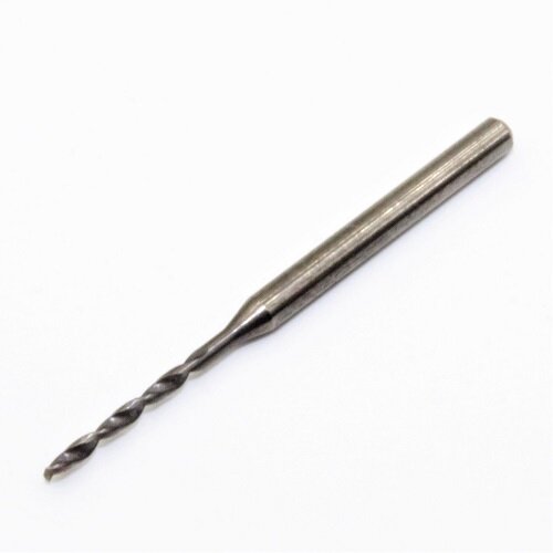 фото Мини сверло d-1,0 мм 1 шт. твердосплавное для точных работ
