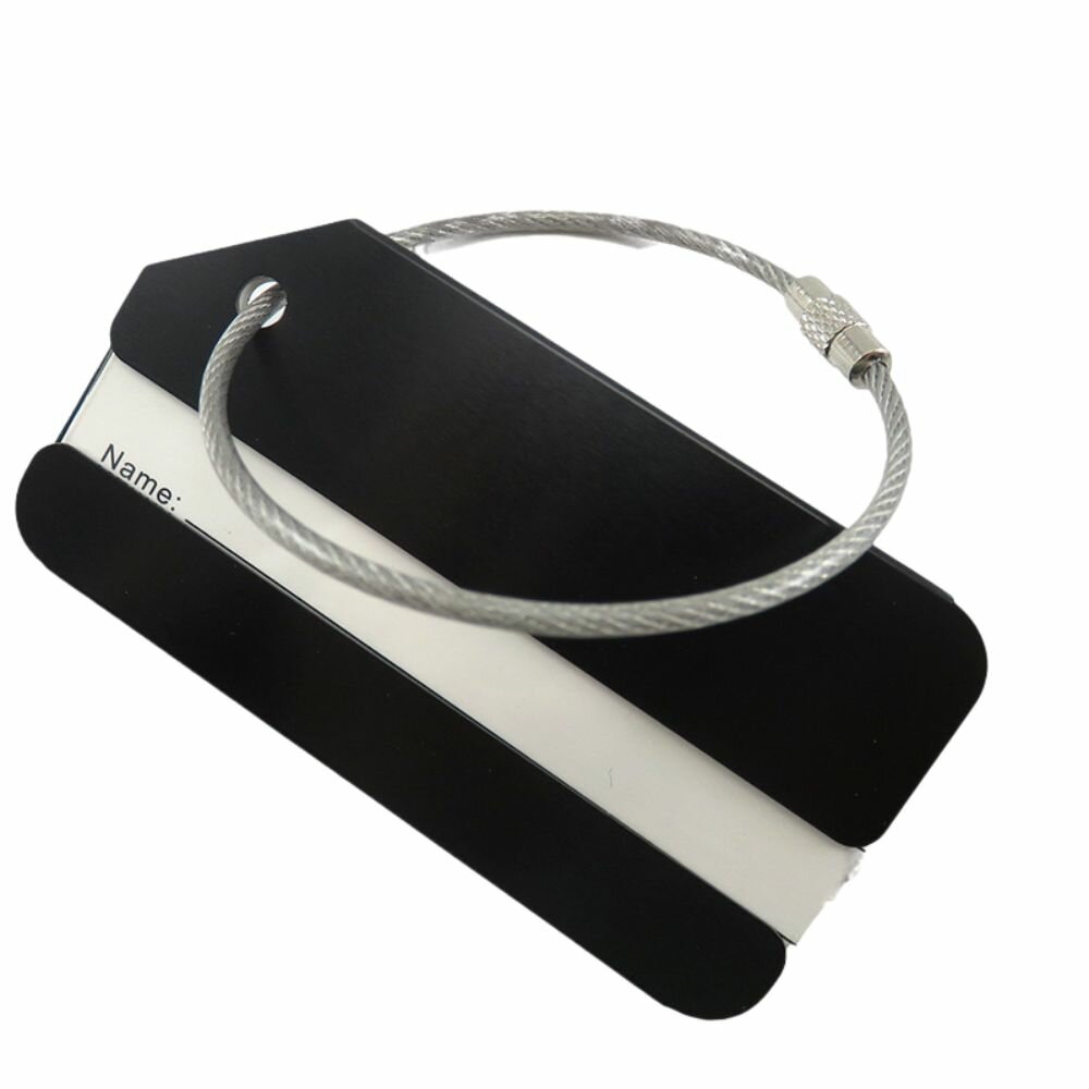 Бирка для багажа , черный — фото 1