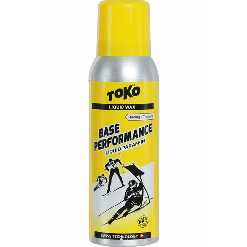 Жидкий парафин Base Performance Liquid Paraffin Yellow 100ml 5502044 (0°С -6°С) жидкий парафин toko base performance liquid paraffin blue 100ml 5502046 10°с 30°с