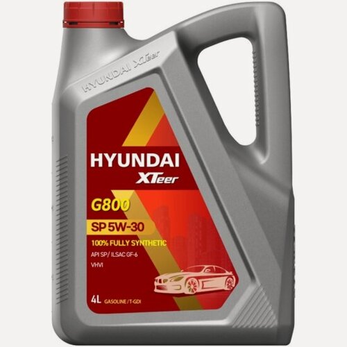 Изображение товара Моторное масло Hyundai Xteer Gasoline Ultra Protection 5W-30 синтетическое 4 л