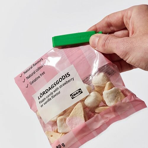 Зажим для пакетов икеа BEVARA, — фото 1