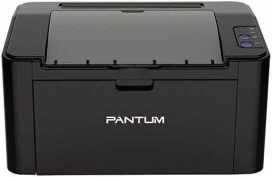 Принтер лазерный Pantum P2516, тип печати: черно-белый, формат A4, скорость ч/б печати А4 до 22стр/мин — фото 1