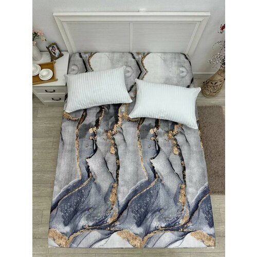 Простынь на резинке 180х200х20 см от бренда ООО 