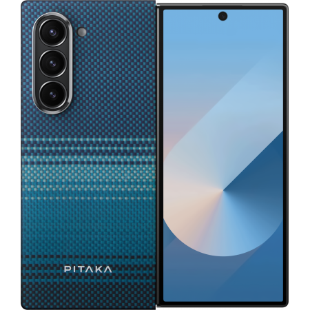 Чехол PITAKA MagEZ Case 5 для Samsung Fold 6, принт восход луны (Moonrise)