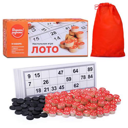 Лото Настольная игра B088759070W Лото в коробке Дарите радость 2099₽
