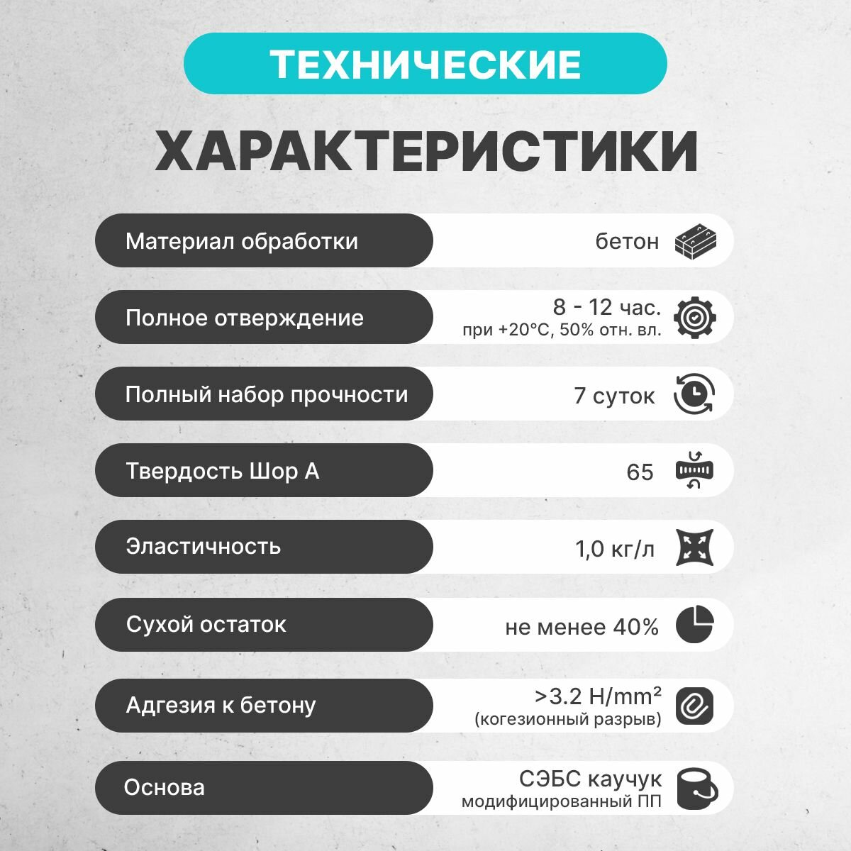 Жидкая гидроизоляция для бассейнов, фонтанов, резервуаров Elastomeric Pool (серая 3кг) — фото 1