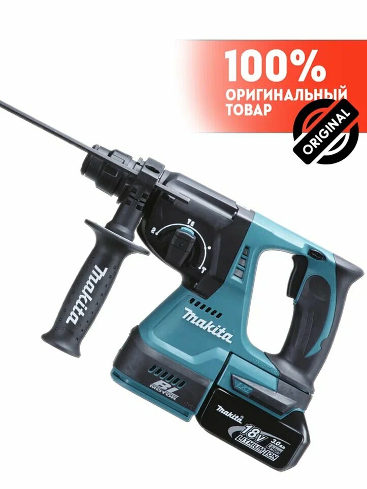 Перфоратор Makita DHR242RT SDS+1АКБ 5Ач