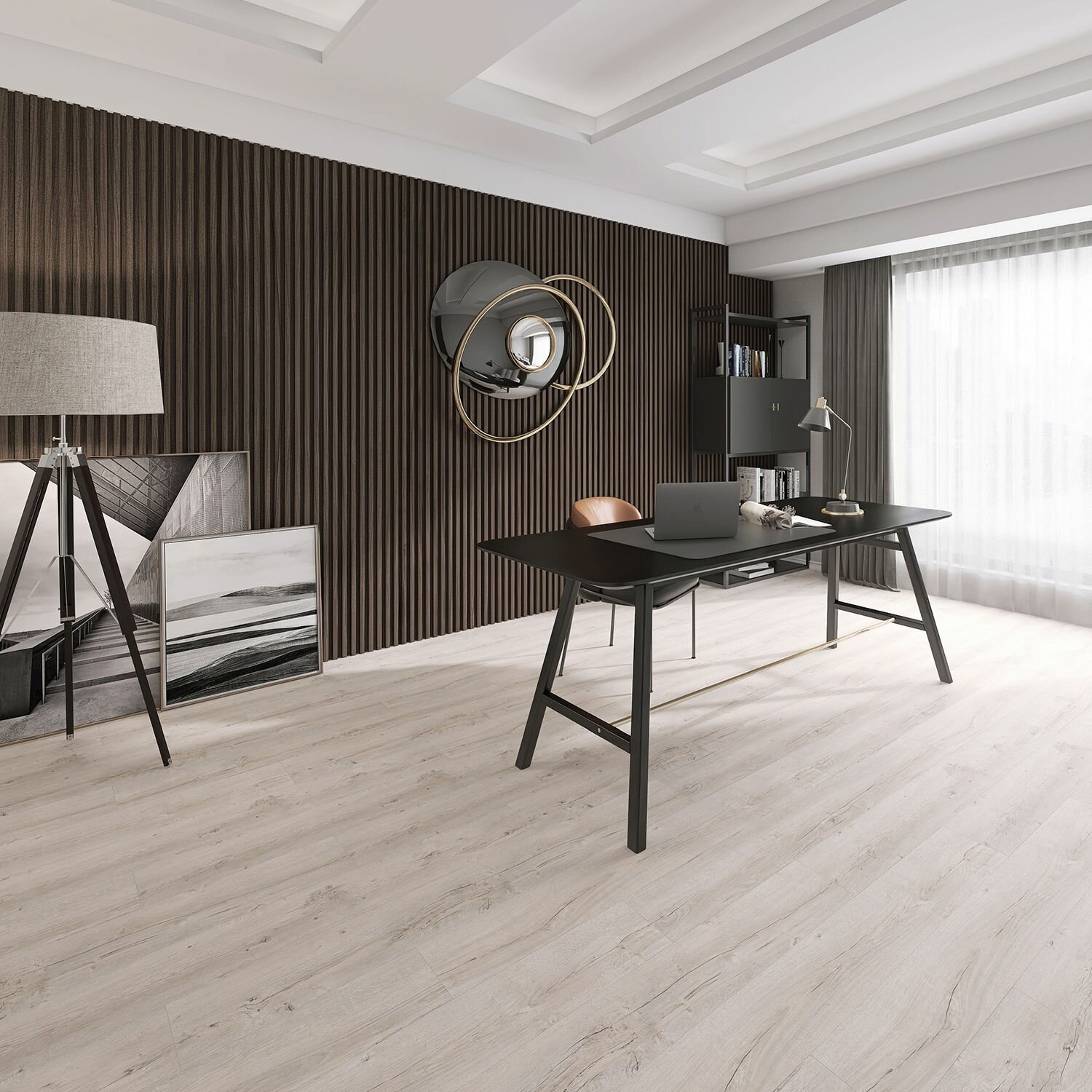Ламинат Floorwood Artego, 33-й класс, имитация дуба, толщина 8 мм, площадь в упаковке 2,005 м2