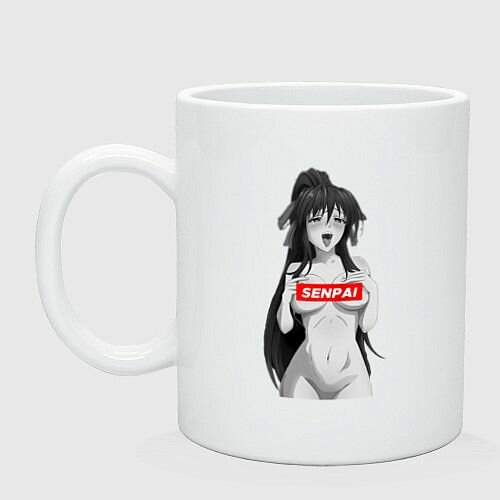 Ахегао senpai nudity Керамическая кружка