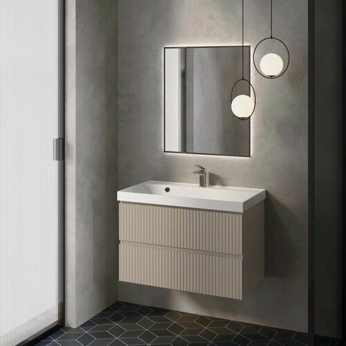 Изображение товара Тумба с раковиной для ванной AQUAme S1 + AQUAme Астория 800