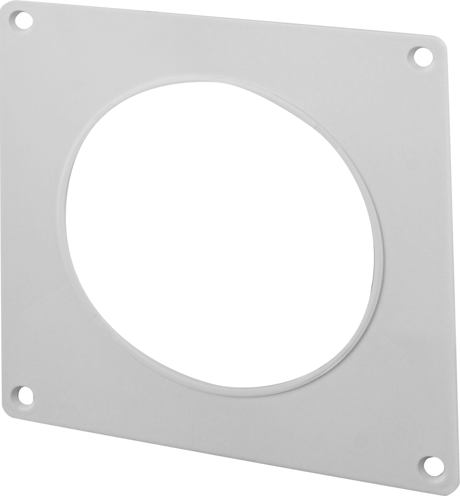 Пластина настенная для круглых воздуховодов Equation D100 мм пластик