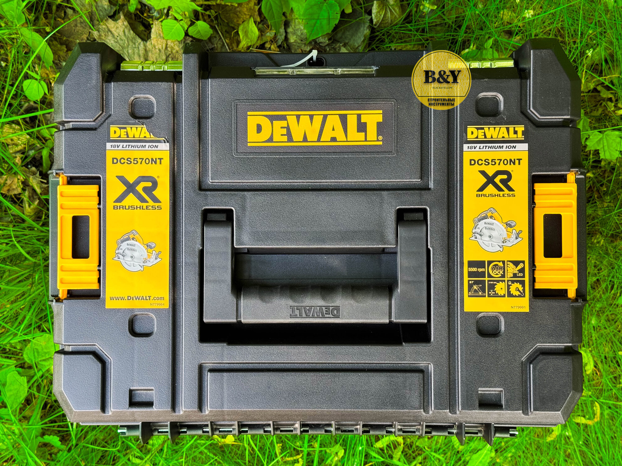 Дисковая аккумуляторная пила, 18В, DEWALT DCS570NT