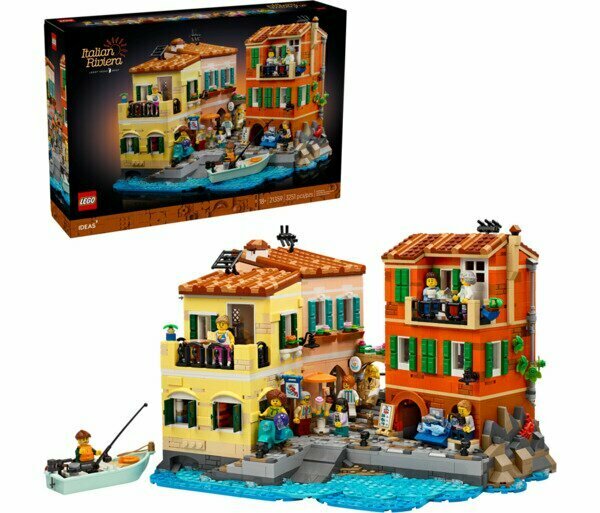 Конструктор LEGO Ideas 21359 Итальянская Ривьера (Lego 21359)