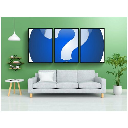 фото Набор модулных постеров для интерьера "помощь, служба поддержки, круглый" 60x90 см. в тубусе, без рамки lotsprints