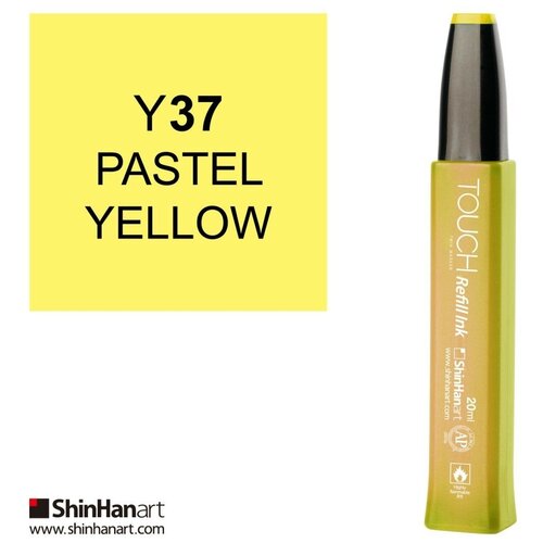 Чернила Touch Twin Markers Refill Ink 037 пастельный желтый Y37