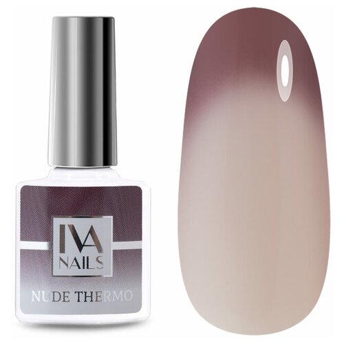 lianail гель лак nude factor 27 IVA Nails гель-лак для ногтей Nude Thermo, 8 мл, №5