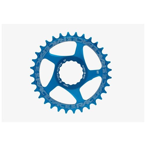 Звезда велосипедная Race Face Cinch Direct Mount, 28T, Blue, RNWDM28BLU