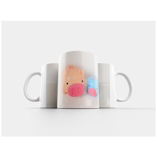 фото Кружка "свинья, копилка, новый год" 320 мл lotsprints