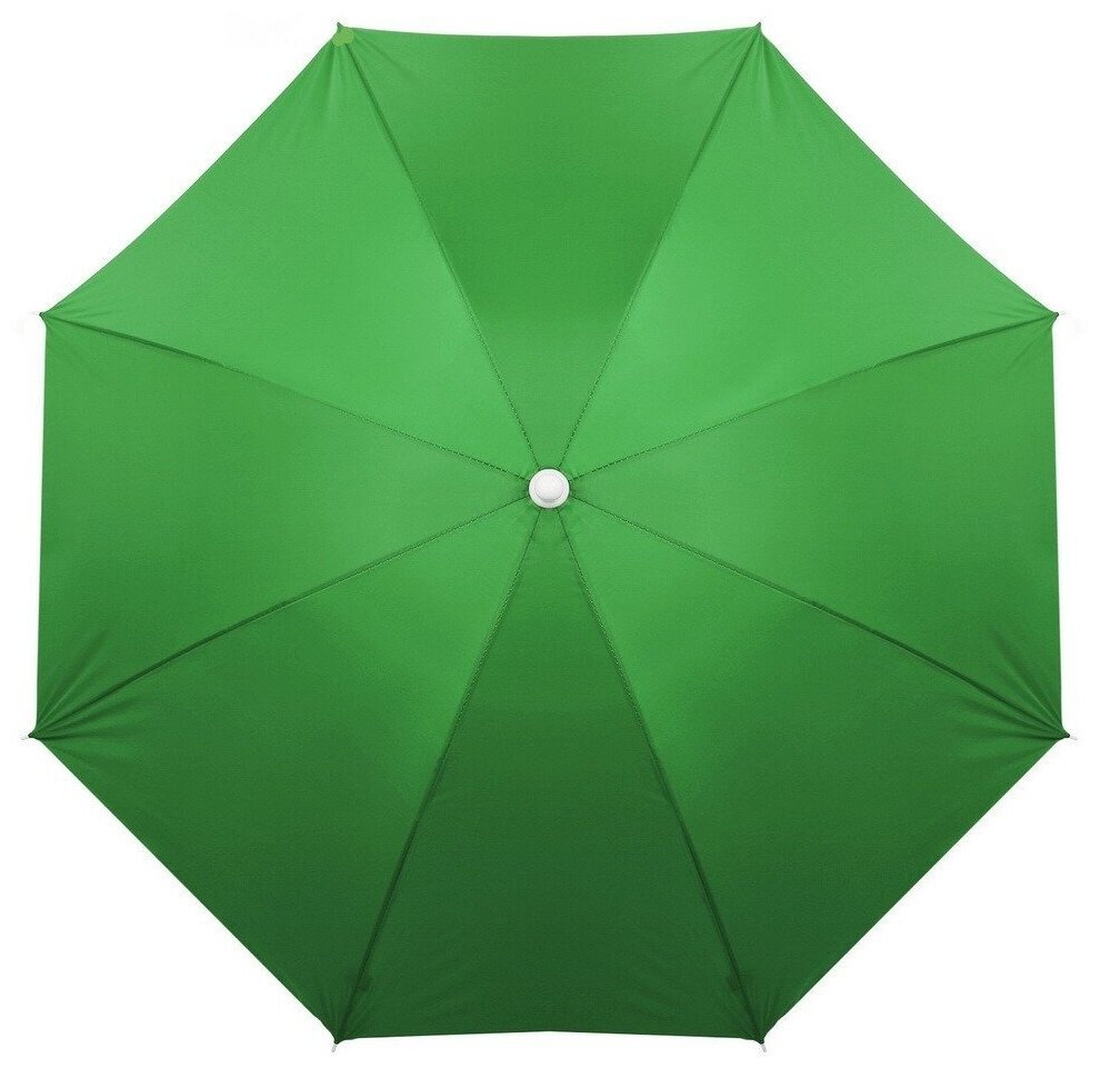 Зонт пляжный - Классик, цвет микс, 180 см - фотография № 6