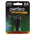 Аккумулятор AA - Perfeo 1000mAh (2 штуки) PF AA1000/2BL PL - изображение