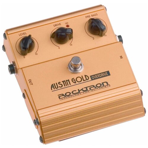 Гитарная педаль эффектов/ примочка Rocktron Austin Gold Overdrive гитарная педаль эффектов примочка rocktron short timer