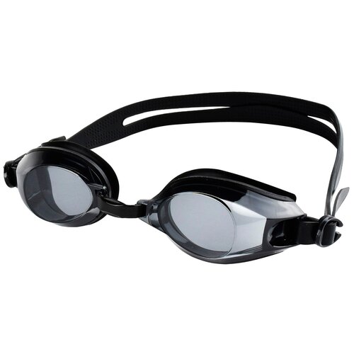 Очки для плавания взрослые CLIFF G099, чёрные
