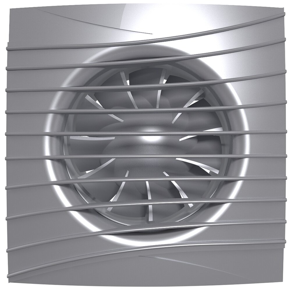 Вентилятор вытяжной DiCiTi Silent 4C, gray metal 8.4 Вт