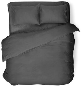 Фото Постельное белье UNIQCUTE 1,5-спальное из поплина гладкокрашенного, наволочки 50х70 см
