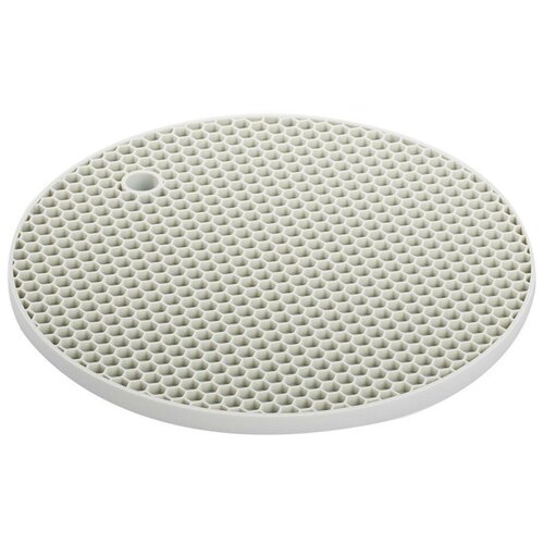 фото Подставка на стол xiaomi jordan & judy honeycomb round shaped silicone mat (grey)