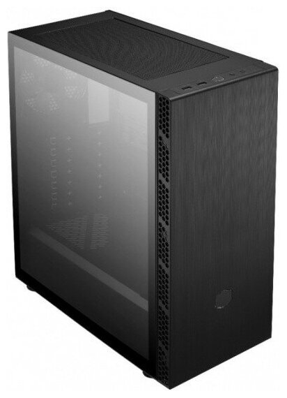 Корпус ATX Cooler Master MB600L2-KGNN-S00 черный, без БП, боковая панель из закаленного стекла, 2*USB 3.2, audio - фото №1