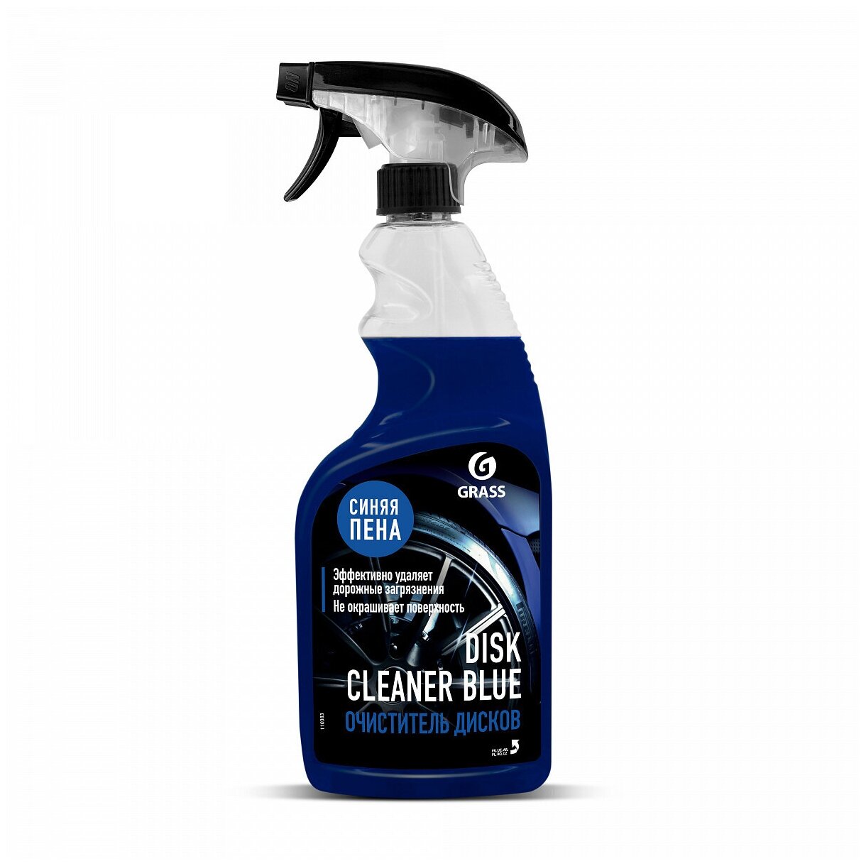 Очиститель шин и дисков Grass Disk Cleaner Blue 110383 600 мл 06 кг