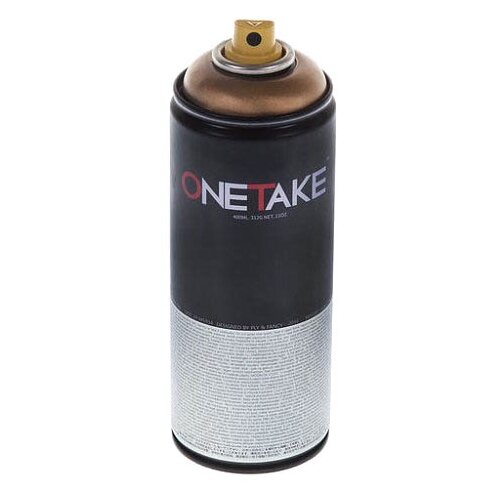 One Take Аэрозольная краская One Take, №1000-2 silver chrome 400 мл
