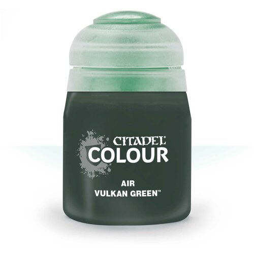 фото 28-65gw краска эйр: вулкан зелёный (24мл)( air: vulkan green (24ml)) games workshop