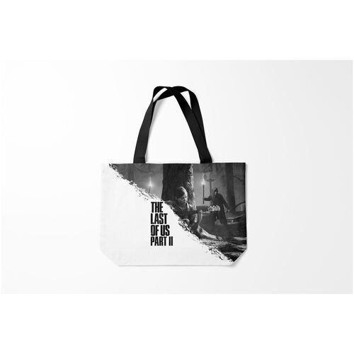 фото Сумка-шоппер / 46х35 см / геймерам / the last of us одни из нас 2 элли burnettie