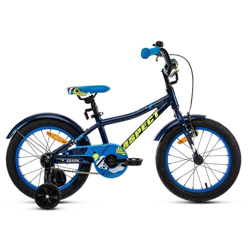 Велосипед Aspect Spark 16 сине-зеленый (2021)