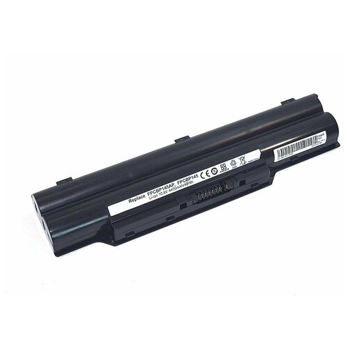 Аккумуляторная батарея для ноутбука Fujitsu LifeBook A561/D 11.1V 5200mAh BP145-3S2P OEM черная аккумуляторная батарея для ноутбука lenovo thinkpad t570 3s2p 01av427 10 8v 5200mah oem черная