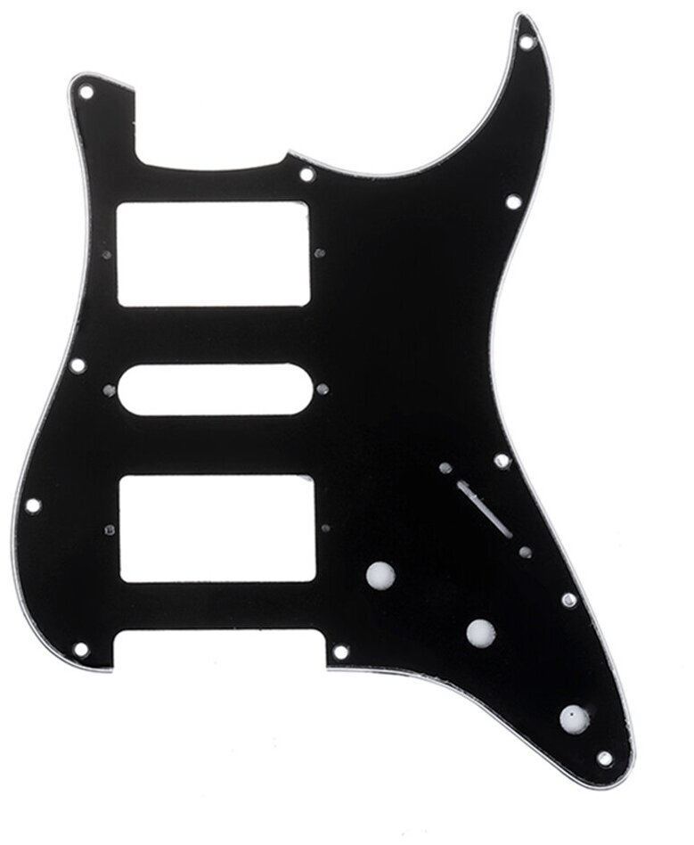 Панель HSH для оригинального Fender Stratocaster US/Mexico ST Modern Style, PARTS MX1378BK, черная